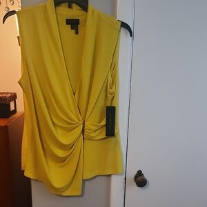 Yellow Women's Top by Donna Karan